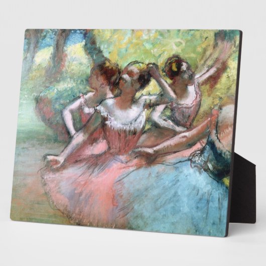 Plaque Photo Edgar Degas | Four ballerinas (Côté)