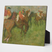 Plaque Photo Edgar Degas | Jockeys, 1886-90 (Côté)