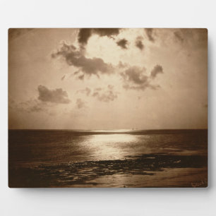 Plaque Photo Effet solaire - Océan, 1857 (tirage albumen d'un c
