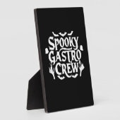 Plaque Photo Éffrayant Gastro Crew Gastro Nurse Halloween Class (Côté)