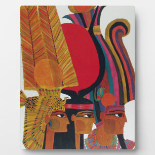 Plaque Photo Egypte Vintage Voyage aérien Culture ancienne Tour