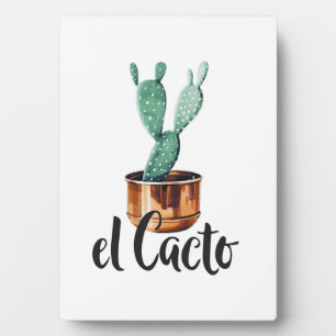 Plaque Photo El Cactus