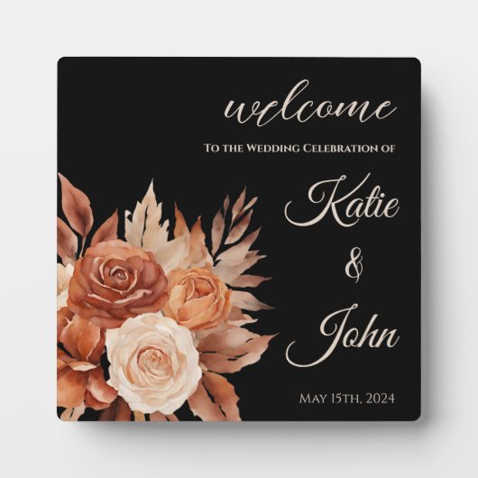 Plaque Photo Elégance de l'automne (Devant)