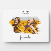 Plaque Photo Elégant BFF meilleurs amis pour toujours (Devant)