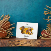 Plaque Photo Elégant BFF meilleurs amis pour toujours (Côté)