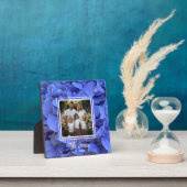 Plaque Photo Elégant bleu perwinkle hydrangée florale (Insitu)