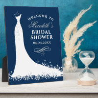 Élégant Mariage de la marine Fête des mariées de b