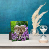 Plaque Photo Élégant modèle photo Lilac (Insitu)