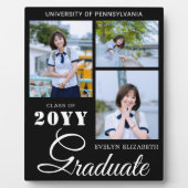 Plaque Photo Elegant Personalized Graduation Keepsake Photo (Devant)