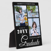 Plaque Photo Elegant Personalized Graduation Keepsake Photo (Côté)