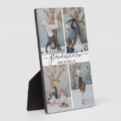 Plaque Photo élégant | Petits-enfants | Collage de photos (Côté)