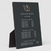 Plaque Photo Élégant prix/services de coques de conc de cuivre (Côté)