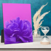 Plaque Photo Elegant Purple Raspberry Floral (Côté)