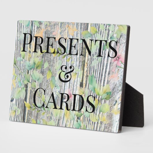 Plaque Photo Elégante aquarelle rose fleur sauvage (Côté)