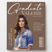 ✨ Plaque photo élégante et moderne (Devant)