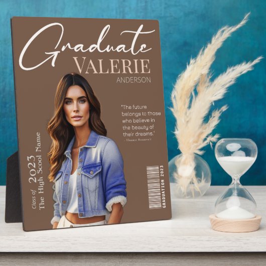 ✨ Plaque photo élégante et moderne (Côté)