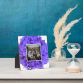 Plaque Photo Elégante lavande violette lilas hydrangées florale (Insitu)