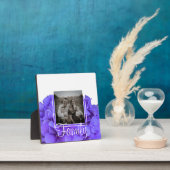 Plaque Photo Elégante lavande violette lilas hydrangées florale (Insitu)