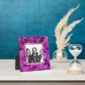 Plaque Photo Elégante magenta rose hydrangée florale roses (Insitu)