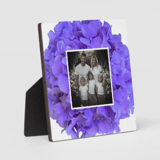 Plaque Photo Élégantes hydrangeas florales lilas lavande violet