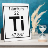 Plaque Photo Élément 022 - Ti - Titane (Complet) (Côté)