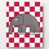 Plaque Photo éléphant (Devant)