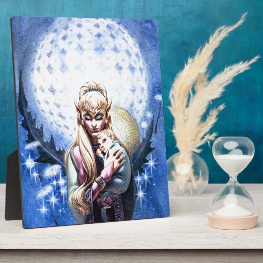 Plaque Photo Elf Madonna (Côté)