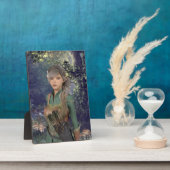 Plaque Photo Elf Maiden dans les bois (Côté)