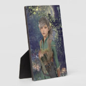 Plaque Photo Elf Maiden dans les bois (Côté)
