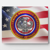 Plaque Photo Élimination des munitions explosives (Devant)