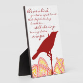 Plaque Photo Elle chante toujours (Côté)