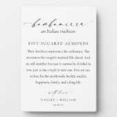 Plaque Photo Ellesmere Une Tradition Italienne 5 Amandes De Suc (Devant)