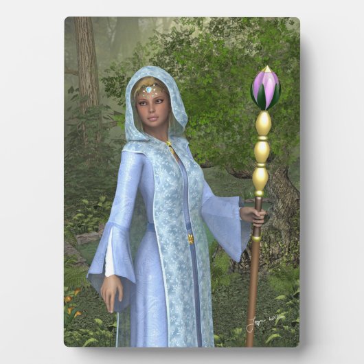 Plaque Photo Elven Maiden (Devant)