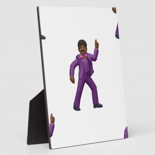 Plaque Photo Emoji Dancing Man (Côté)