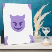 Plaque Photo emoji diable (Côté)