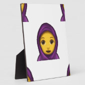 Plaque Photo emoji hajib (Côté)