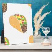 Plaque Photo emoji taco (Côté)