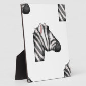 Plaque Photo emoji zebra (Côté)