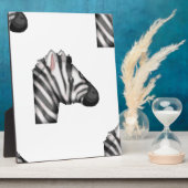 Plaque Photo emoji zebra (Côté)