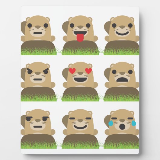 Plaque Photo emojis (Devant)