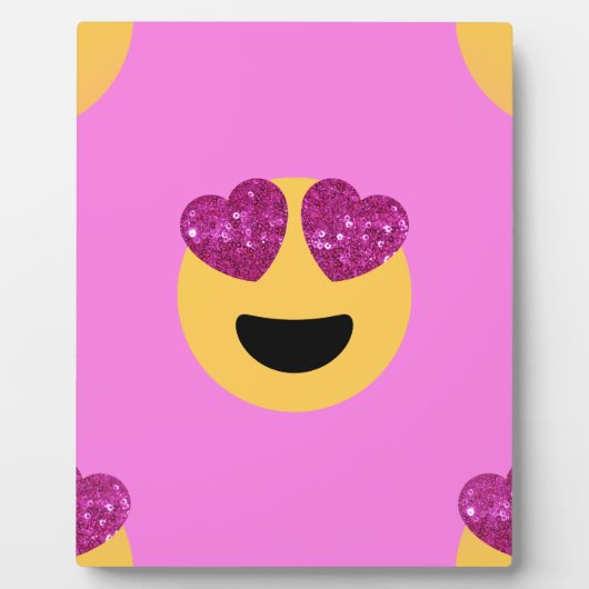 Plaque Photo émoticône (Devant)