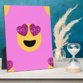 Plaque Photo émoticône (Côté)