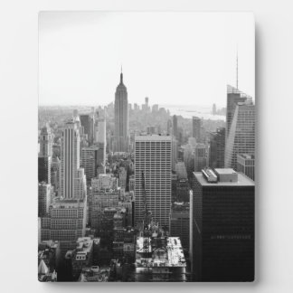 Plaque Photo Empire States Building