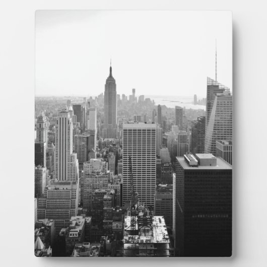 Plaque Photo Empire States Building (Devant)