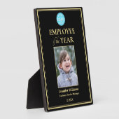 Plaque Photo Employee of the Year Company Logo (Côté)