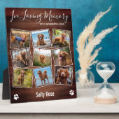 Plaque Photo Empreintes Rustiques En Mémoire Aimée Monument Com (Côté)