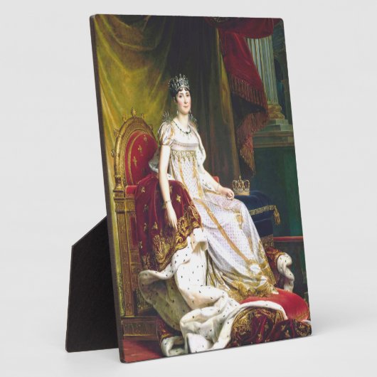 Plaque Photo Empress Josephine Portrait 1808 (Côté)