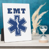 Plaque Photo EMT Star of Life (Côté)