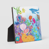 Plaque Photo En Bas Dans L'Océan (Recto)