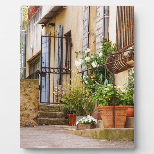 Plaque Photo En France (Devant)